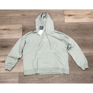 Only Life Girls Green Holodie Good Vibes Only Women’s Large Jacket R3